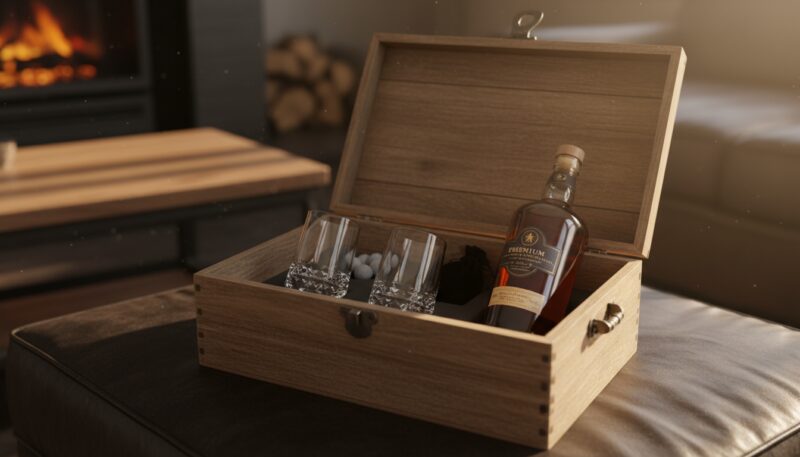 drvena poklon gajbica viski rakija drvena poklon gajbica viski rakija