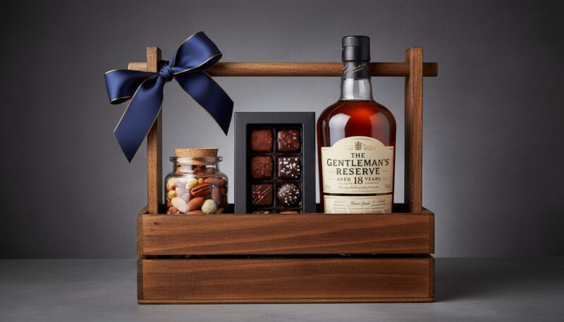 poklon korpa sa pićem za muškarce poklon korpa sa pićem za muškarce